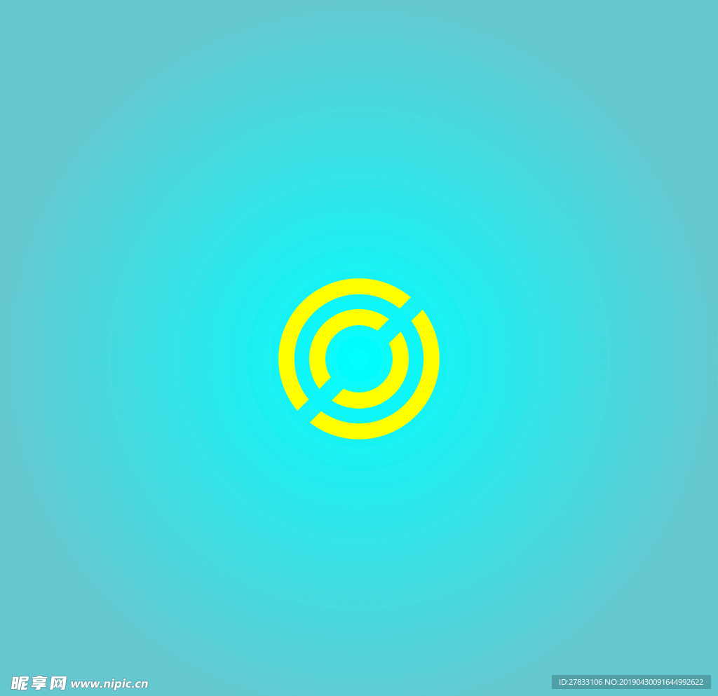 圆圈变形logo