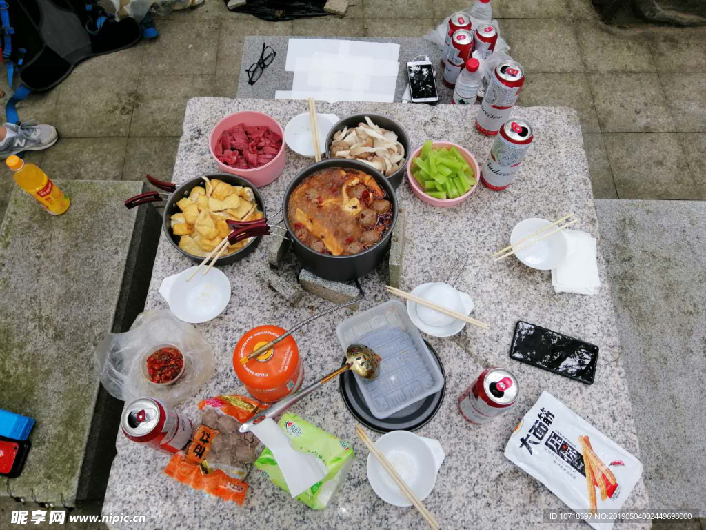 豐盛的野餐