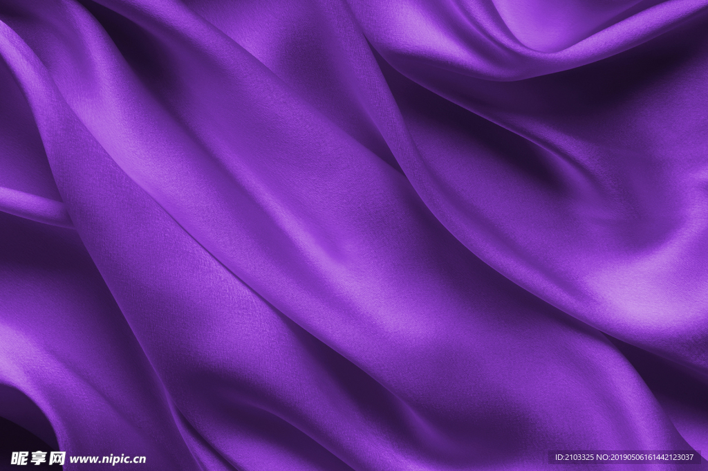 紫色绸缎