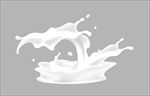 飞溅的牛奶 牛奶 果汁 丝滑