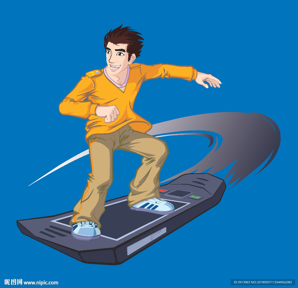 手机滑板