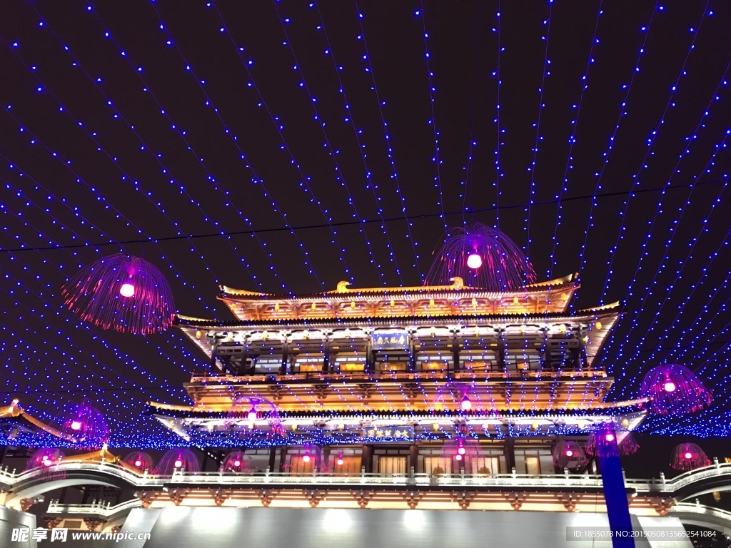 西安2019灯展 灯会  天灯