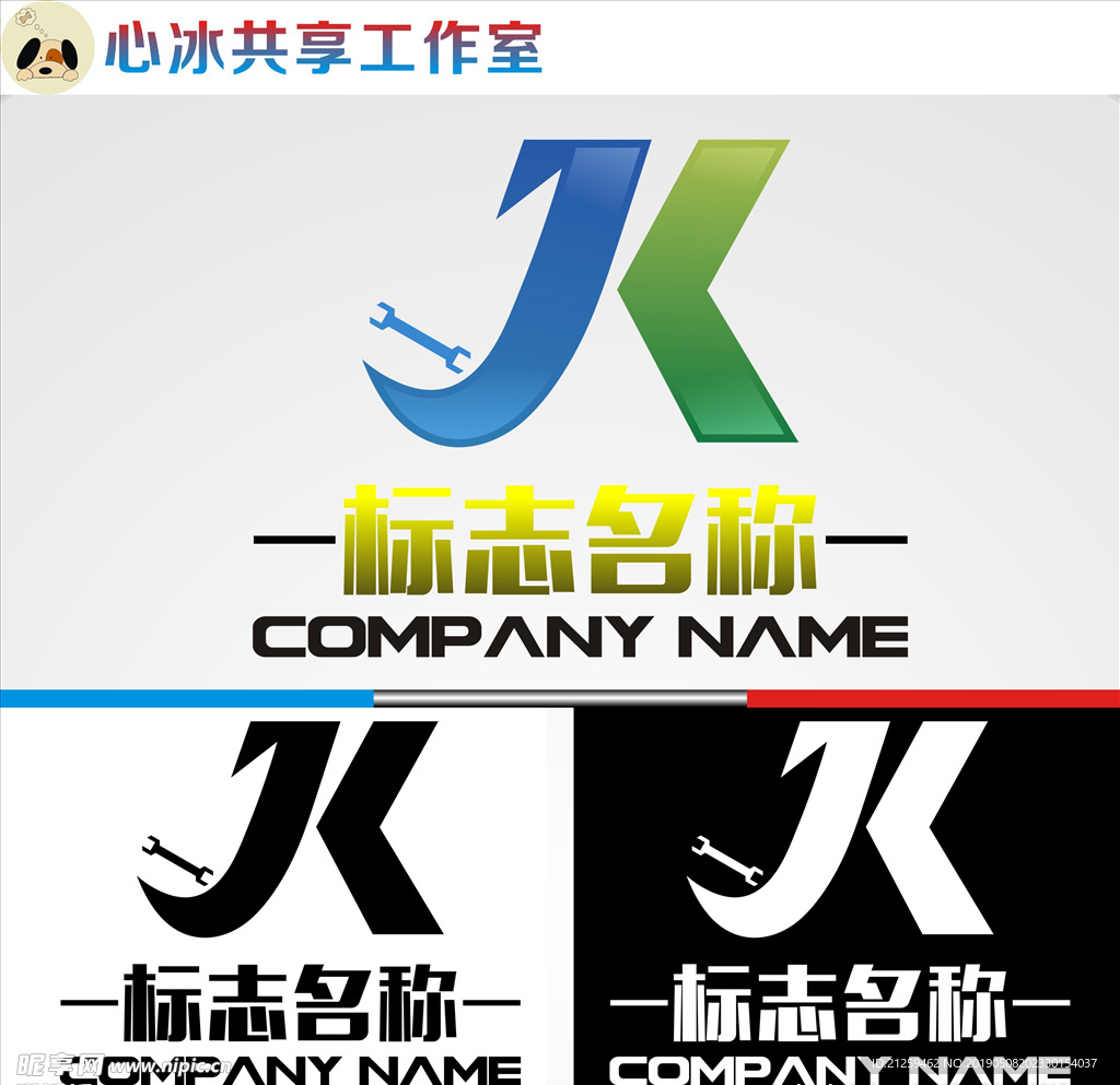 JK字母LOGO