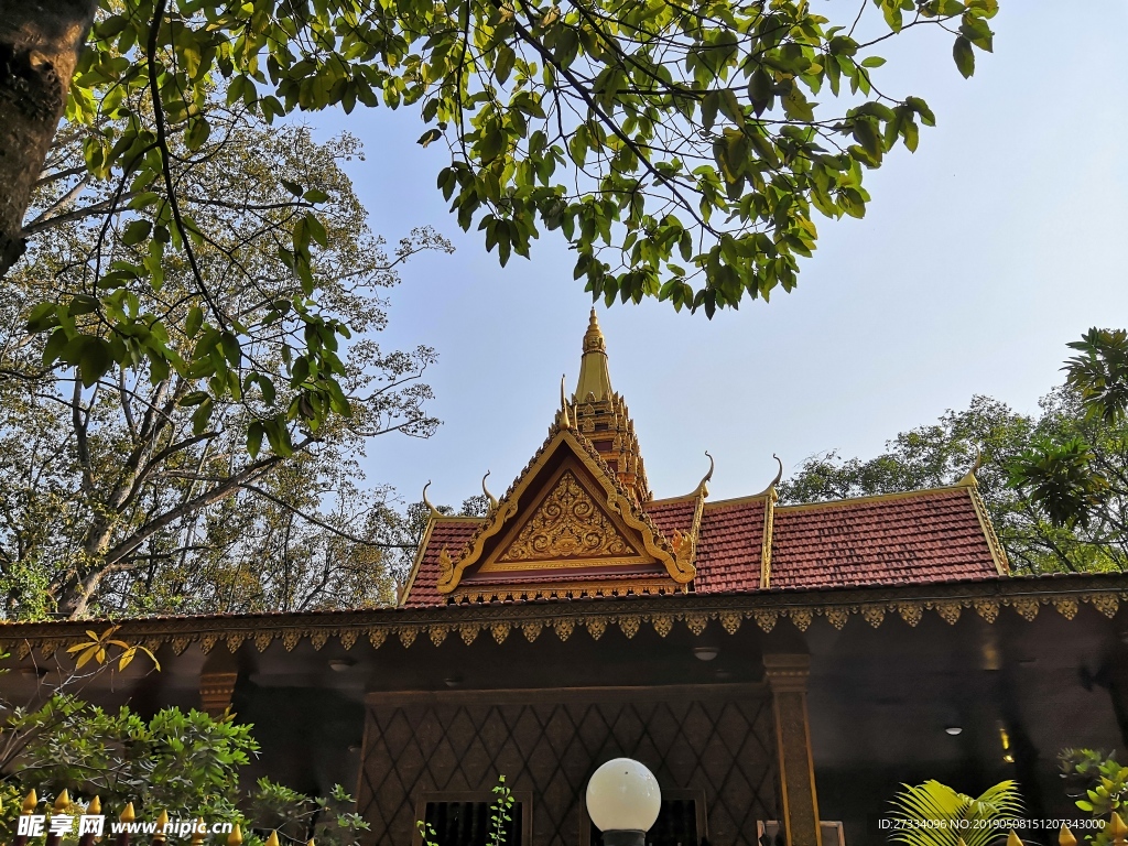 柬埔寨  姐妹庙   建筑