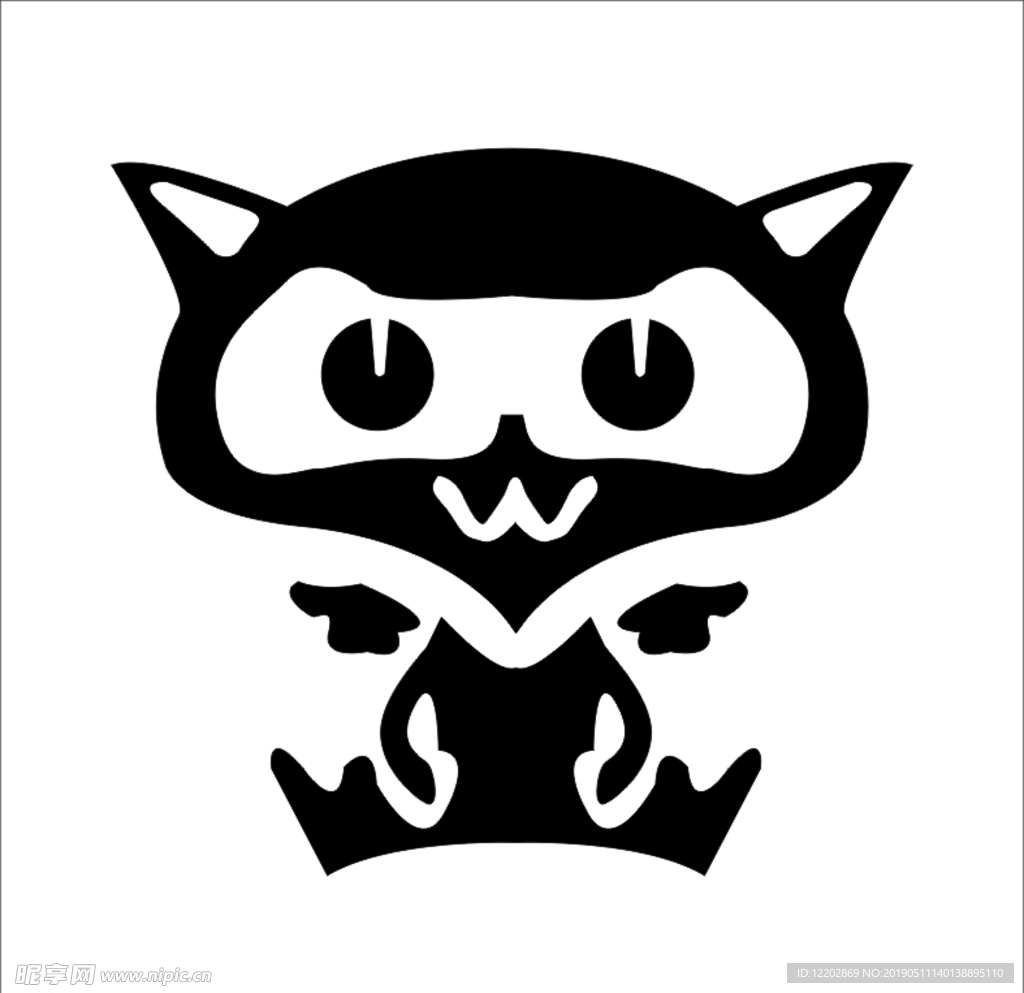 黑猫速运logo