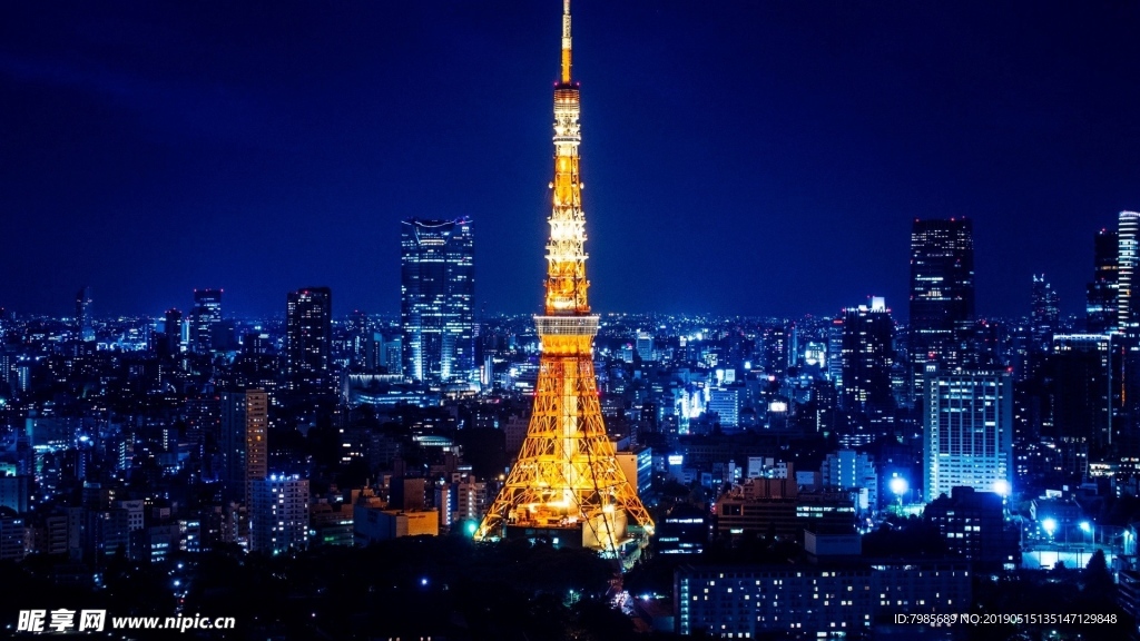 城市燈光夜景