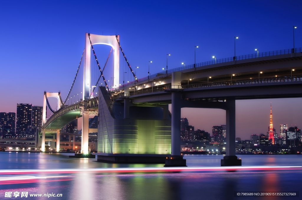 城市燈光夜景