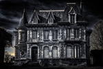 恐怖城堡建筑图片素材梦幻图片