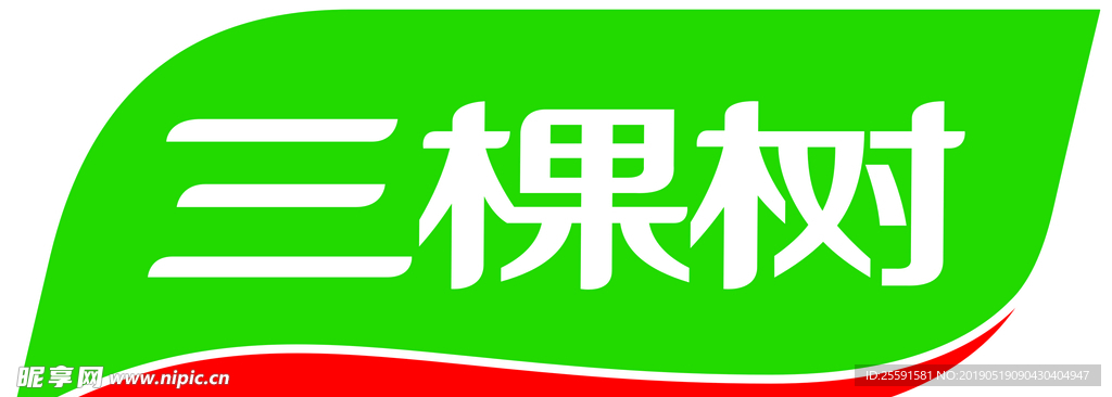 三棵树标志