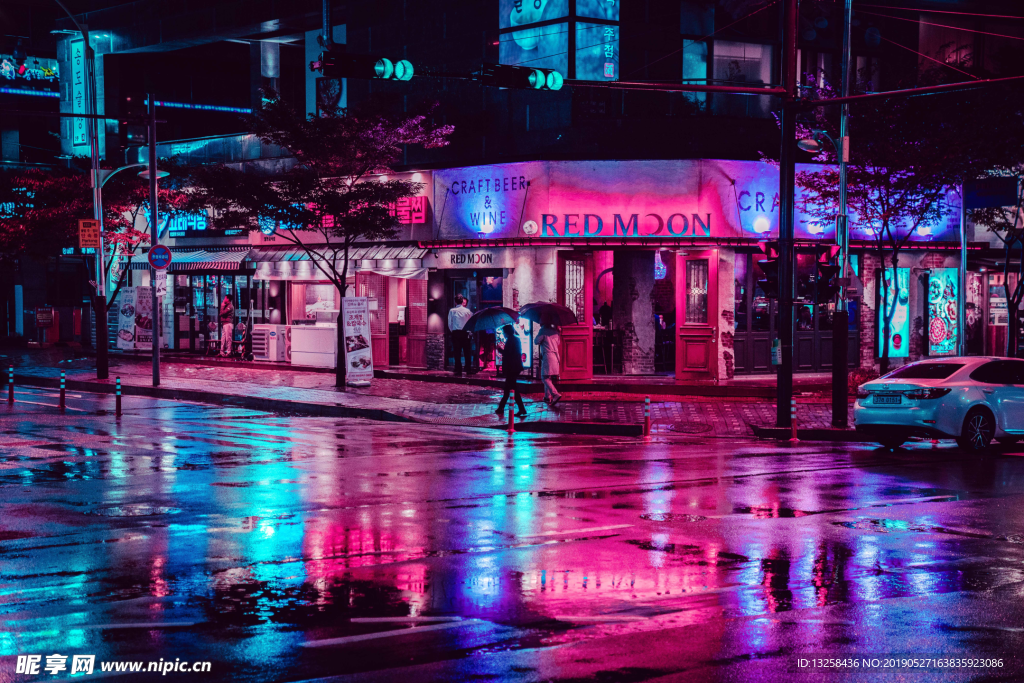國外城市夜景