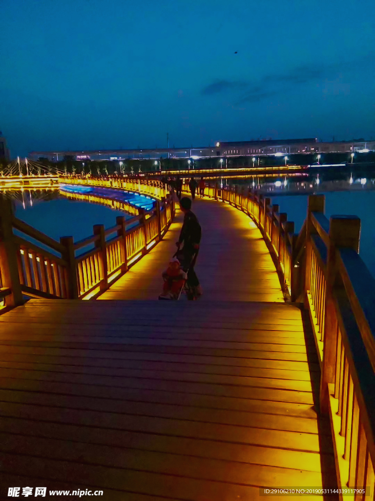 公園夜景