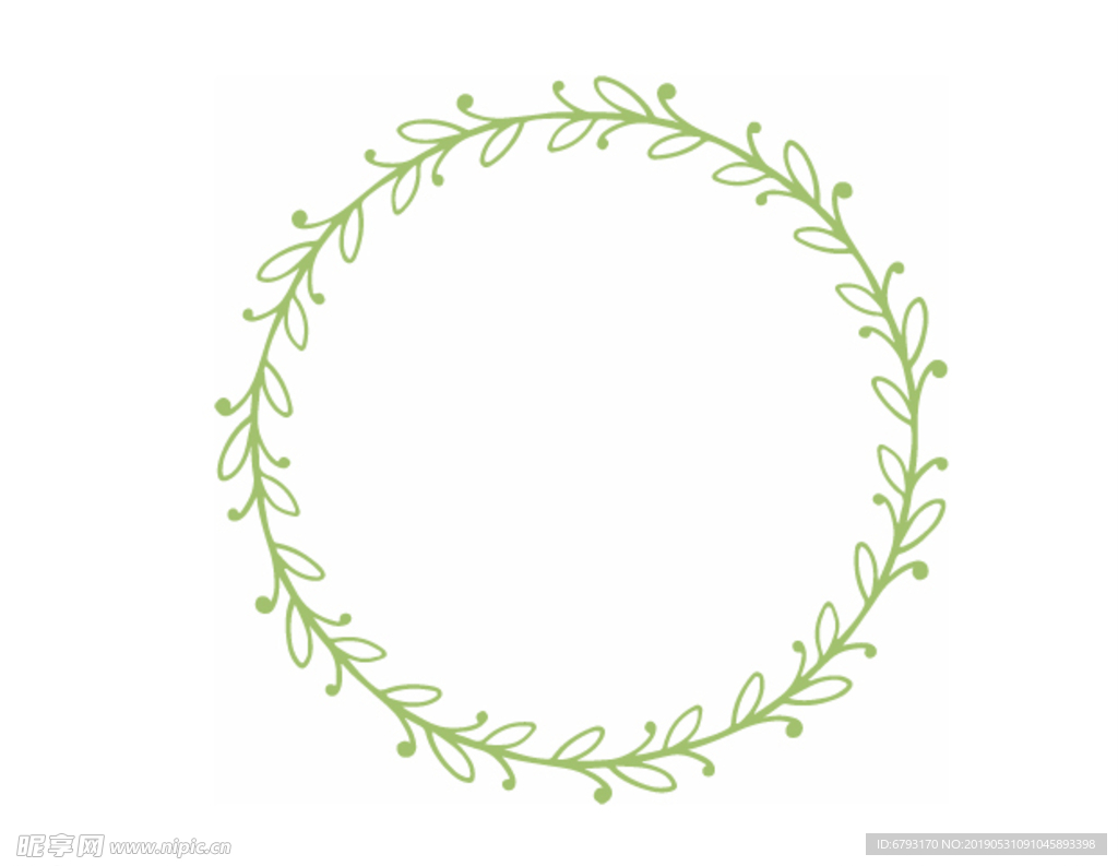 绿植圆环