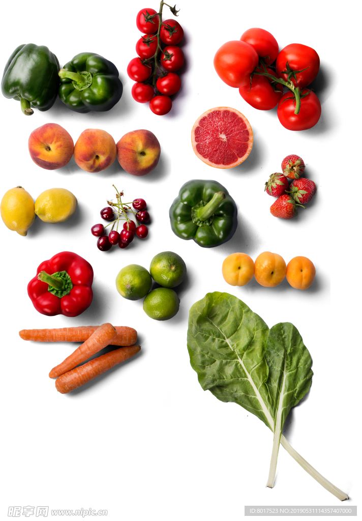 高清水果蔬菜 集合图