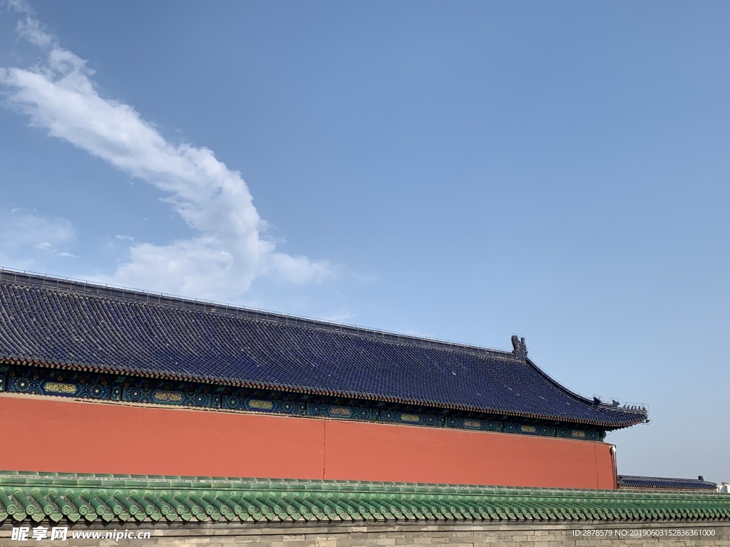 天壇 城墻  古建筑