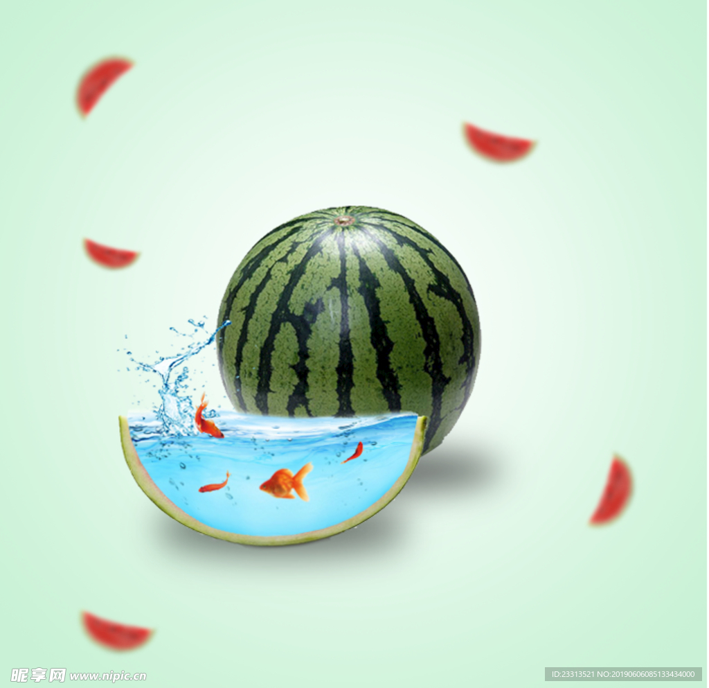 西瓜合成圖