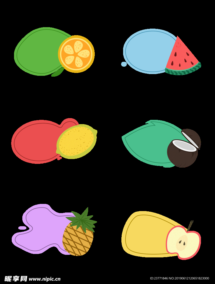 水果对话框