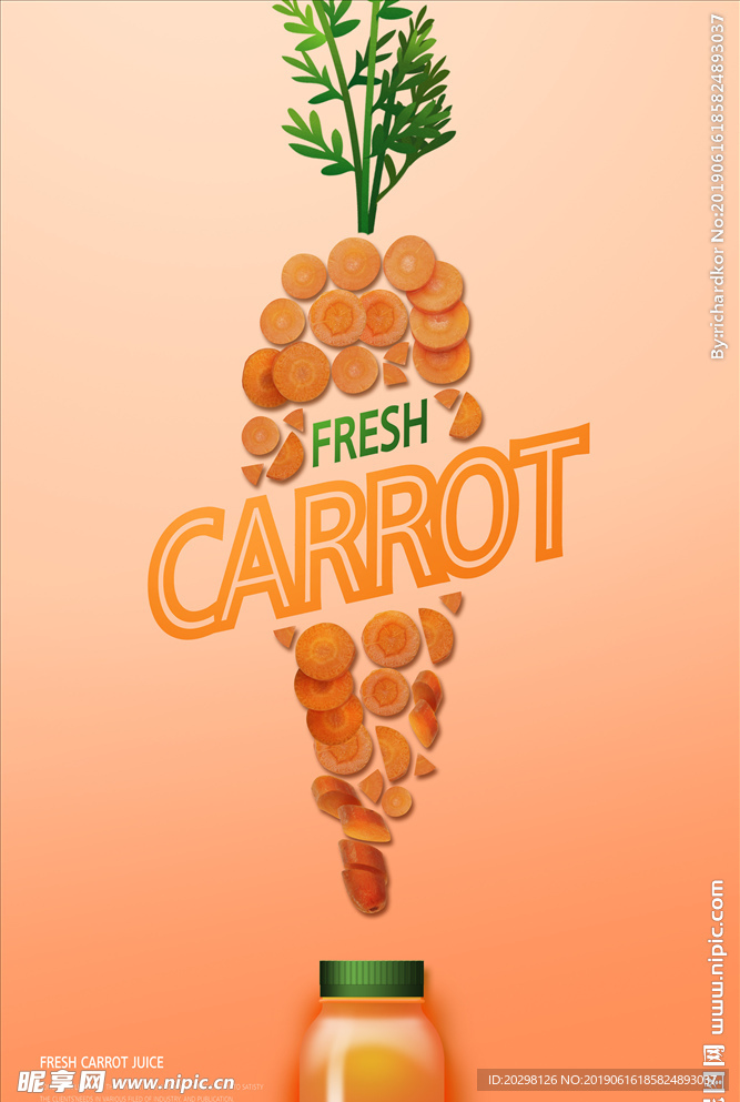 创意蔬菜海报
