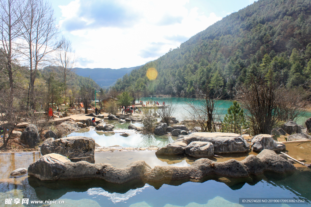 云南風景照旅游湖泊