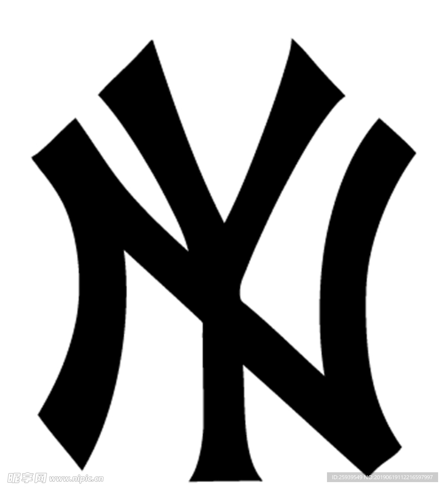 杨基棒球队 NY  logo