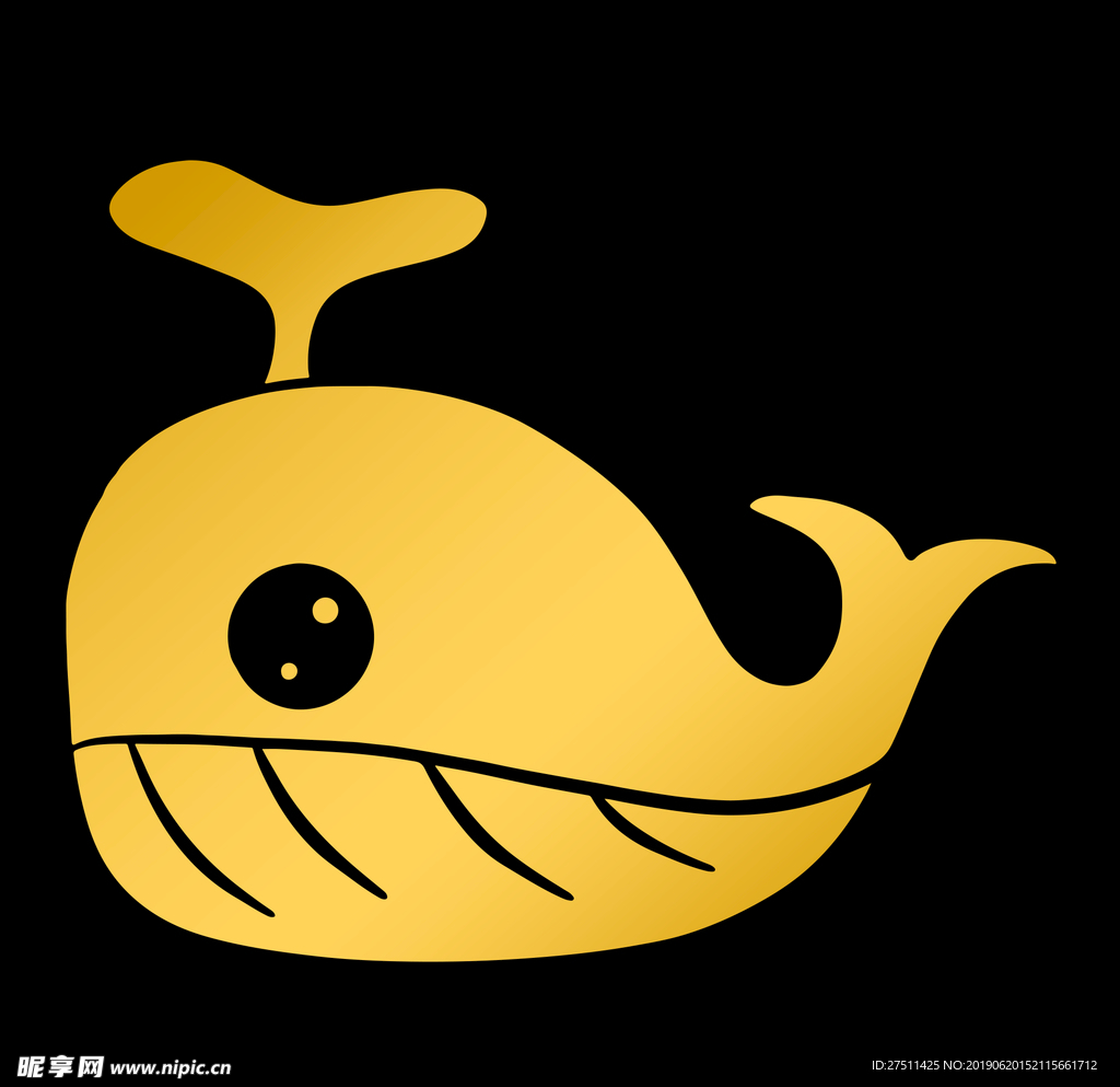 金色鲸鱼