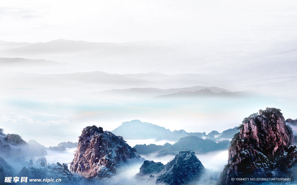 壯觀山河背景