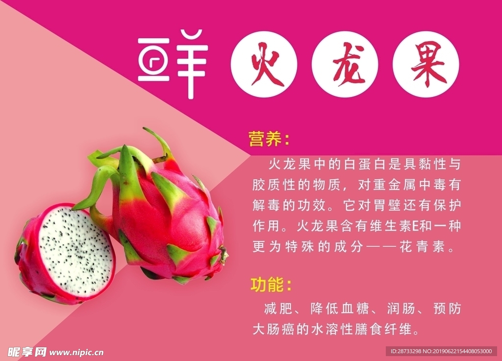 火龍果海報