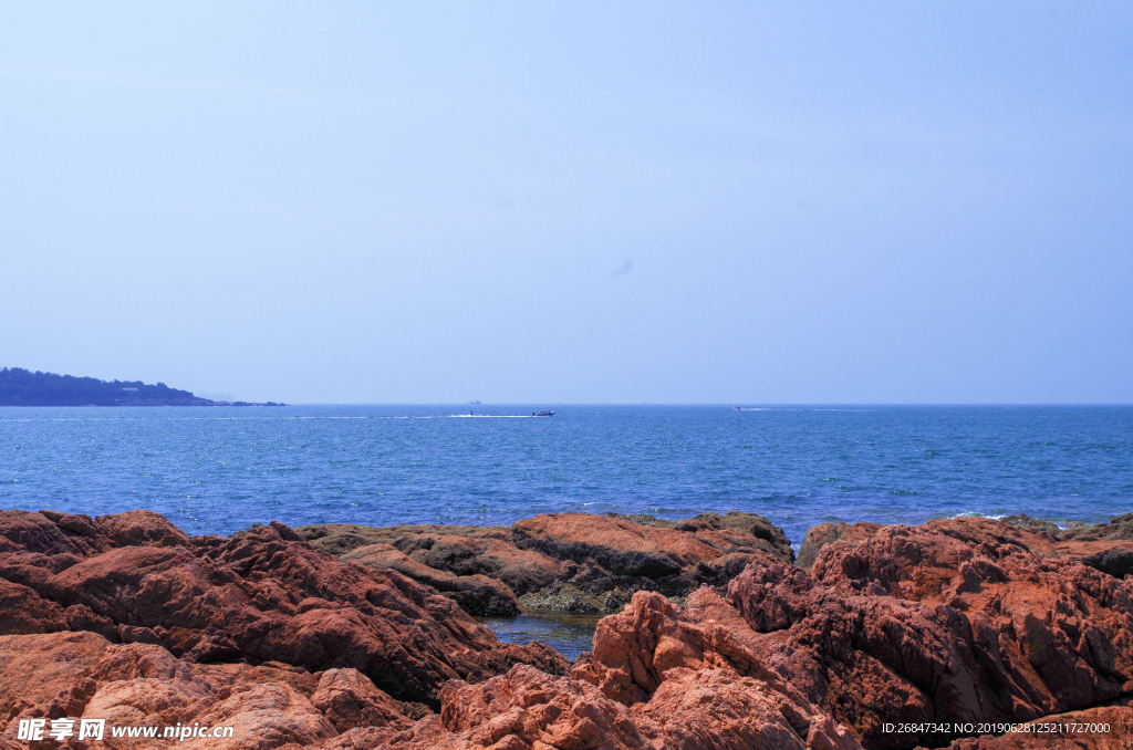 海邊 大海 礁石