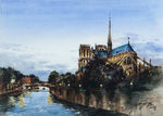 巴黎塞纳河圣母院