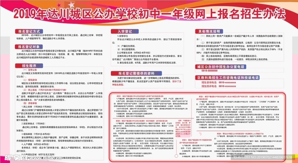 四川2019年初中一年級網報