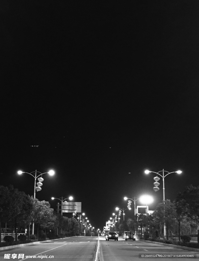 黑暗中的道路