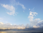 蓝天白云自然风景背景画面