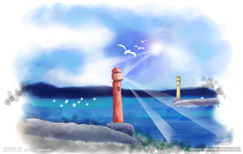 兒童相冊海報背景