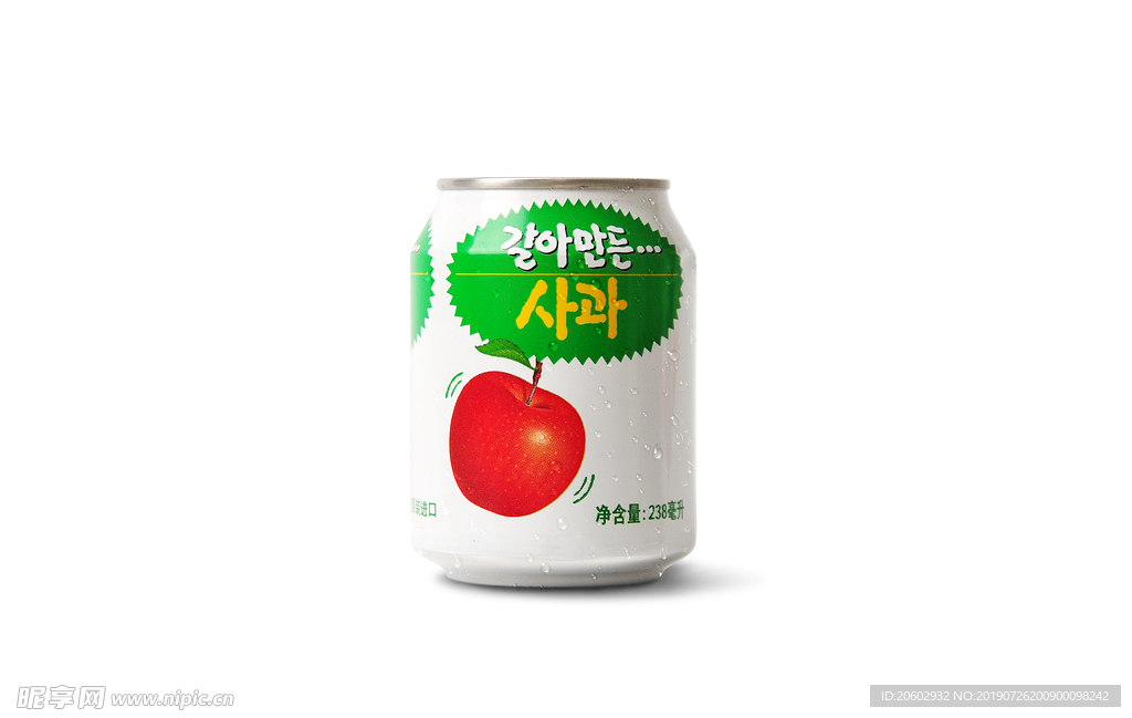 韩国果汁果粒苹果