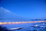 雪海夜景