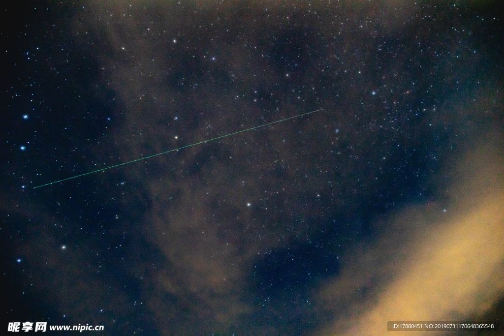 星空與流星