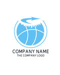 原创公司logo蓝色标志