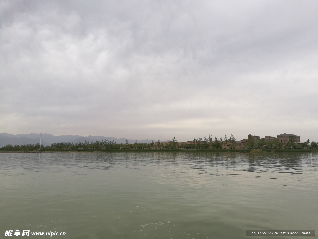 沙湖景  風(fēng)景 湖景  沙漠