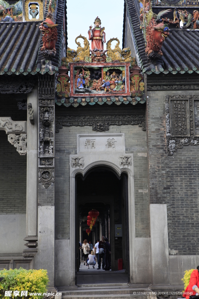 廣州陳家祠右側(cè)入口