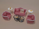 室内设计3D沙发组合模型
