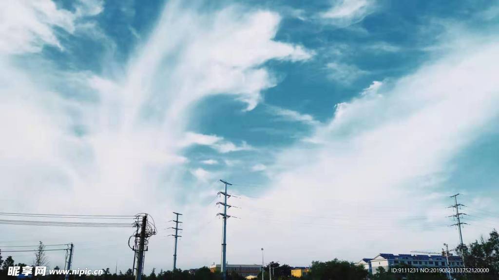 藍天 天空