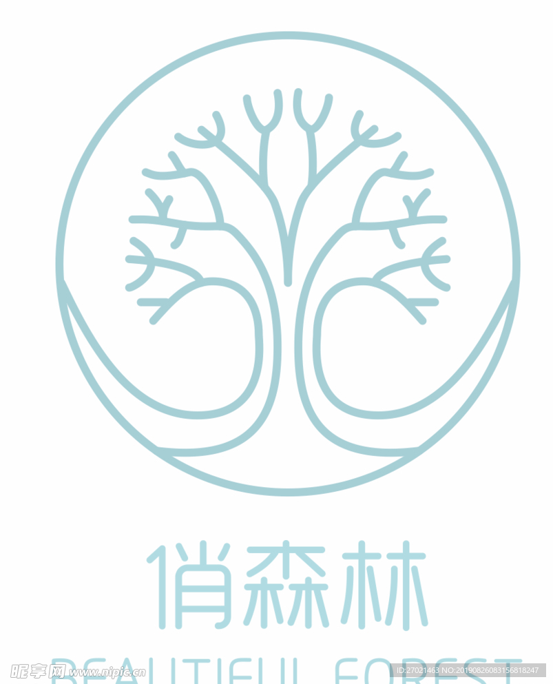 俏森林logo