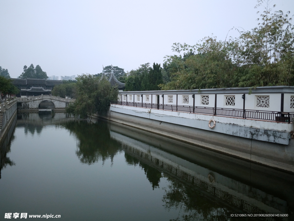 江南水鄉(xiāng)背景素材