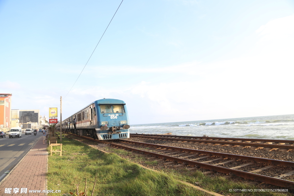 斯里兰卡海上火车