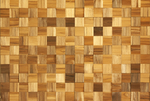 木头墙背景图片方彩色木头装饰