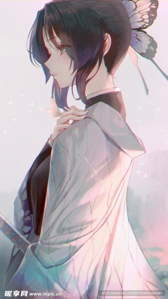 女孩卡通插畫動(dòng)漫人物