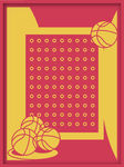 篮球海报背景喜庆