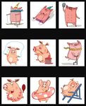 卡通猪图片