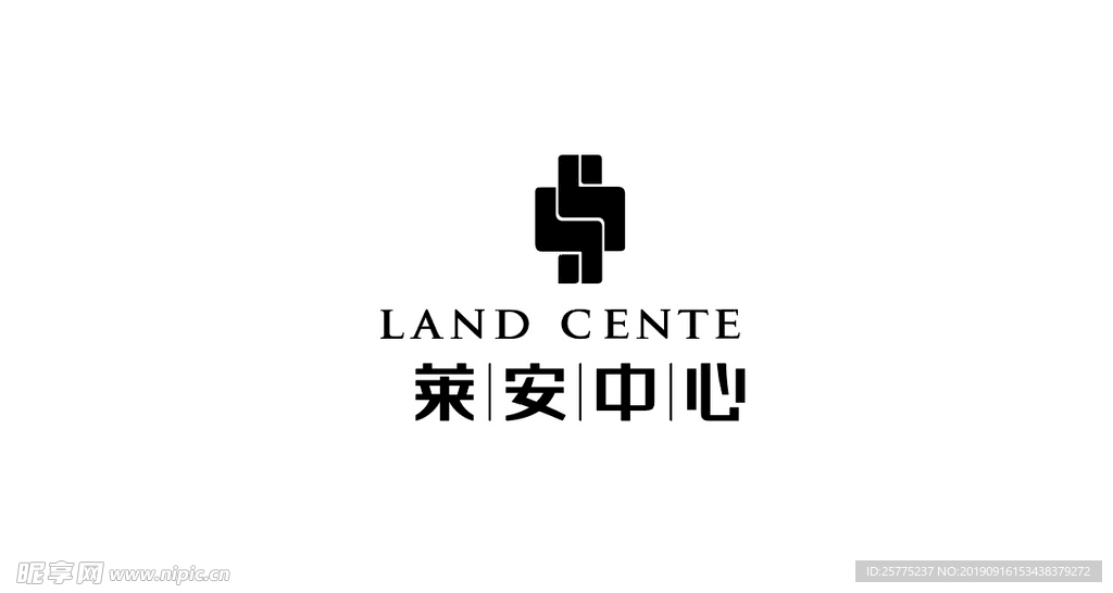 莱安中心 标志标识 logo