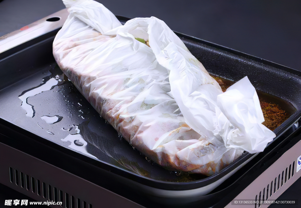 紙包魚 烤魚