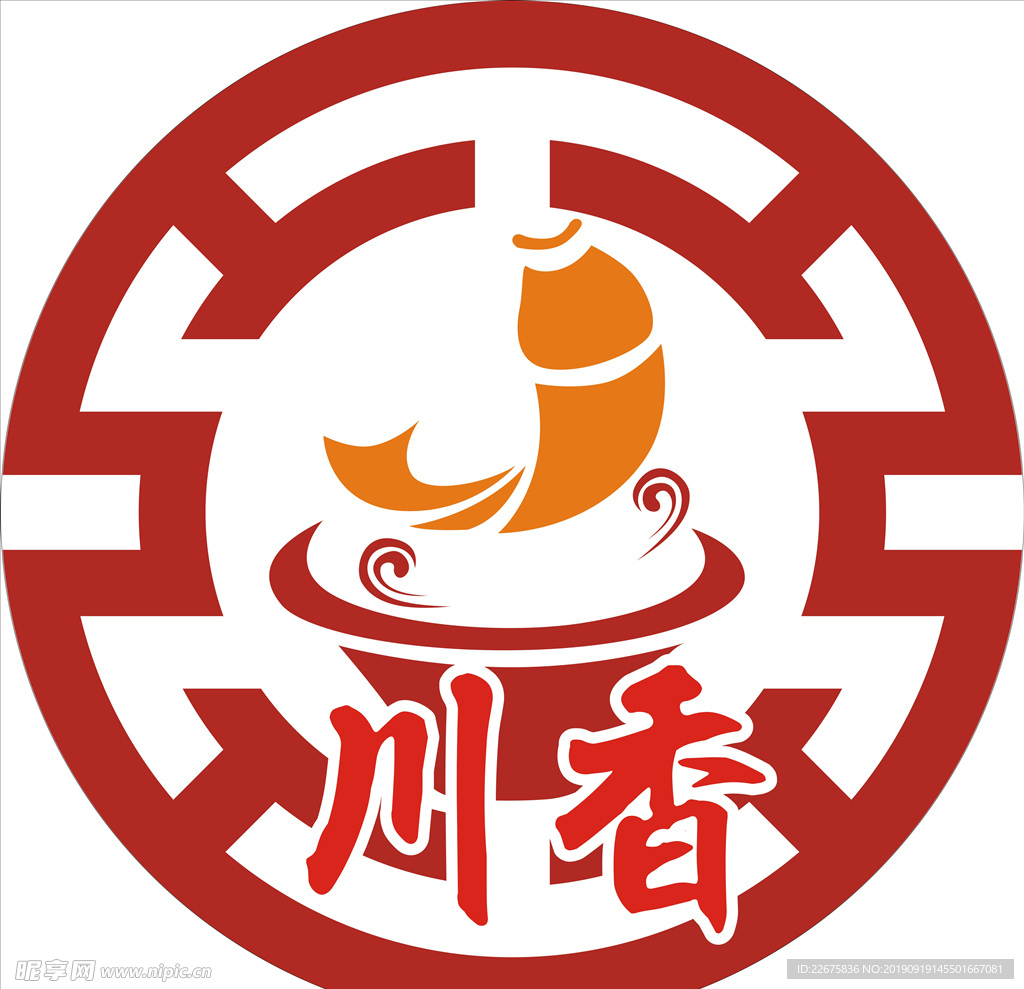 川香烤鱼标志
